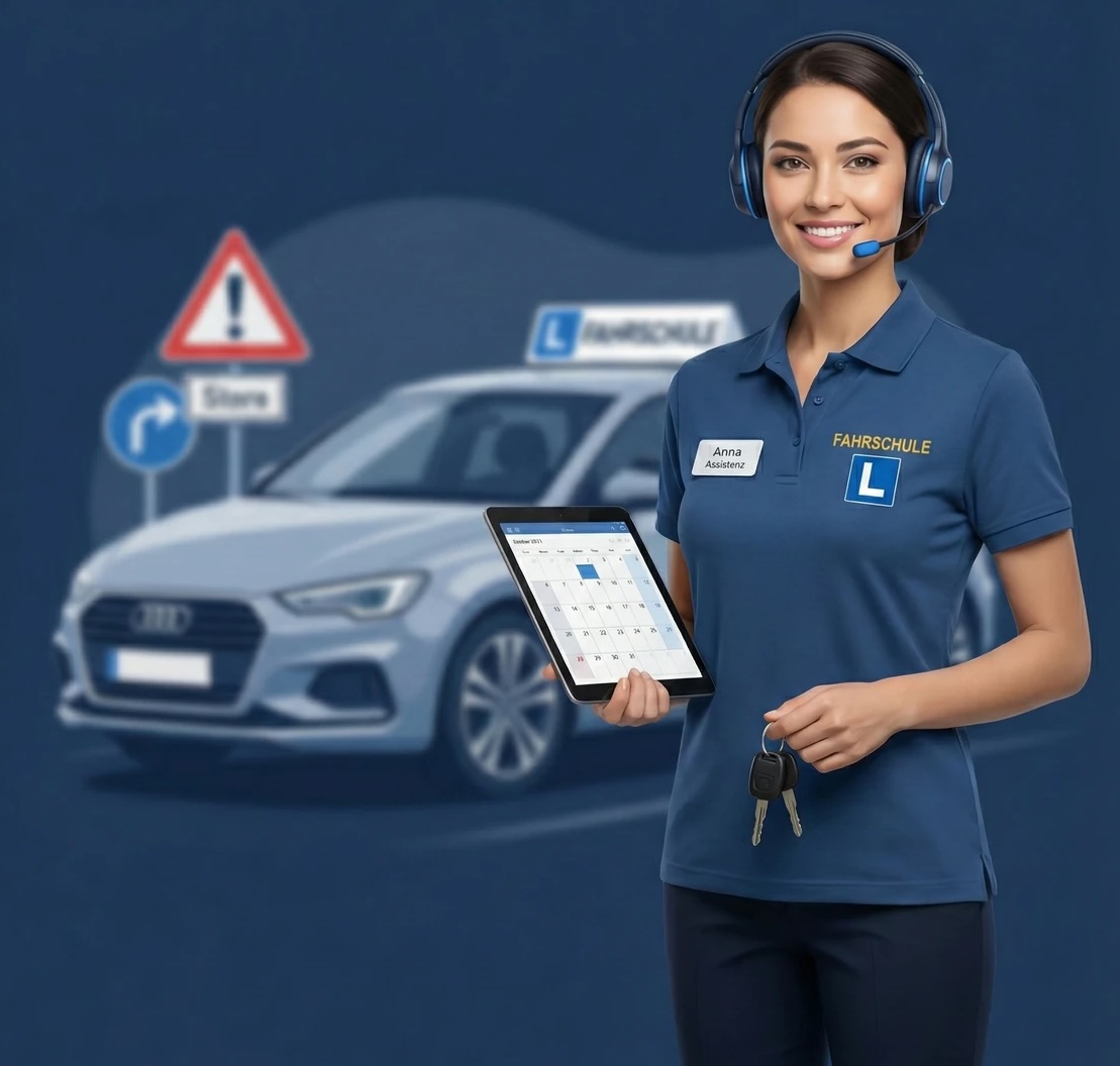 KI-Telefonassistentin nimmt Anrufe an und verwaltet Termine automatisch